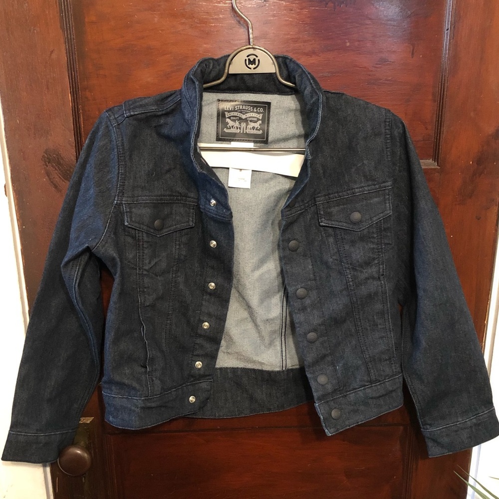 Boys Levi’s Denim Jacket (hidden hoodie)